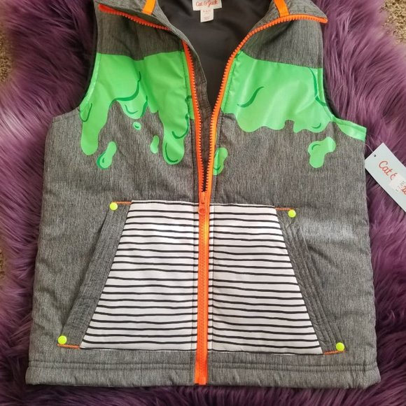 NEW.Halloween Slime.Legging&Vest Set. Size:XS - Picture 8 of 8